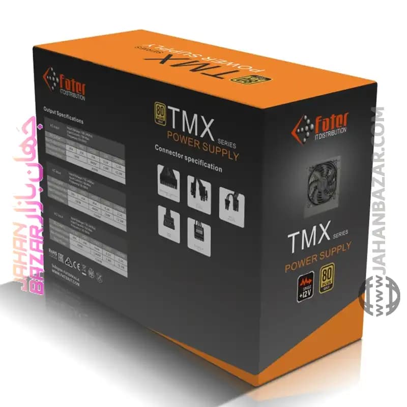 منبع تغذیه 1250 وات فاطر Fater مدل TX1250M — تصویر ۳