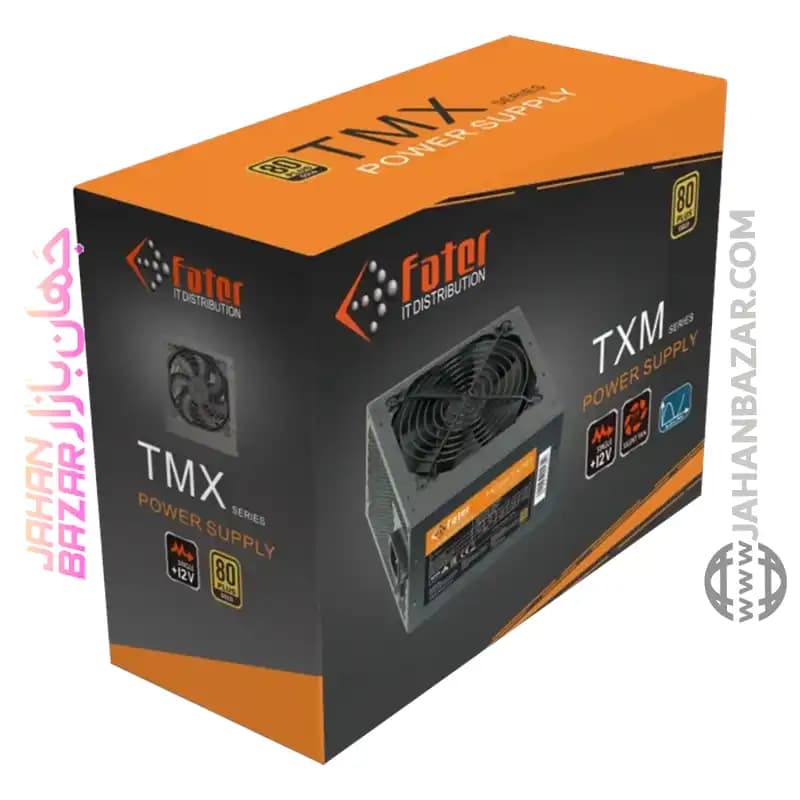 منبع تغذیه 500 وات فاطر Fater مدل TX500 GOLD — تصویر ۵