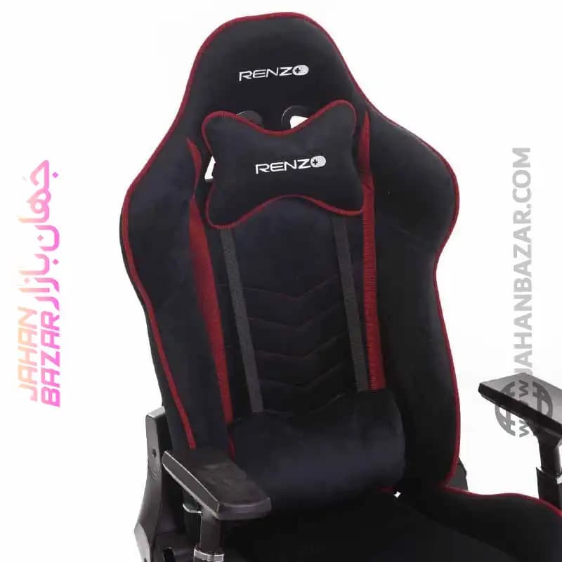 صندلی گیمینگ Renzo رنزو رویال مدل FABRIC Devil Edition — تصویر ۳