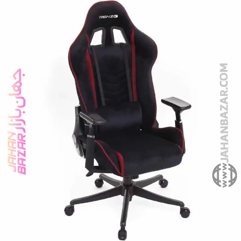 صندلی گیمینگ Renzo رنزو رویال مدل FABRIC Devil Edition — تصویر ۵