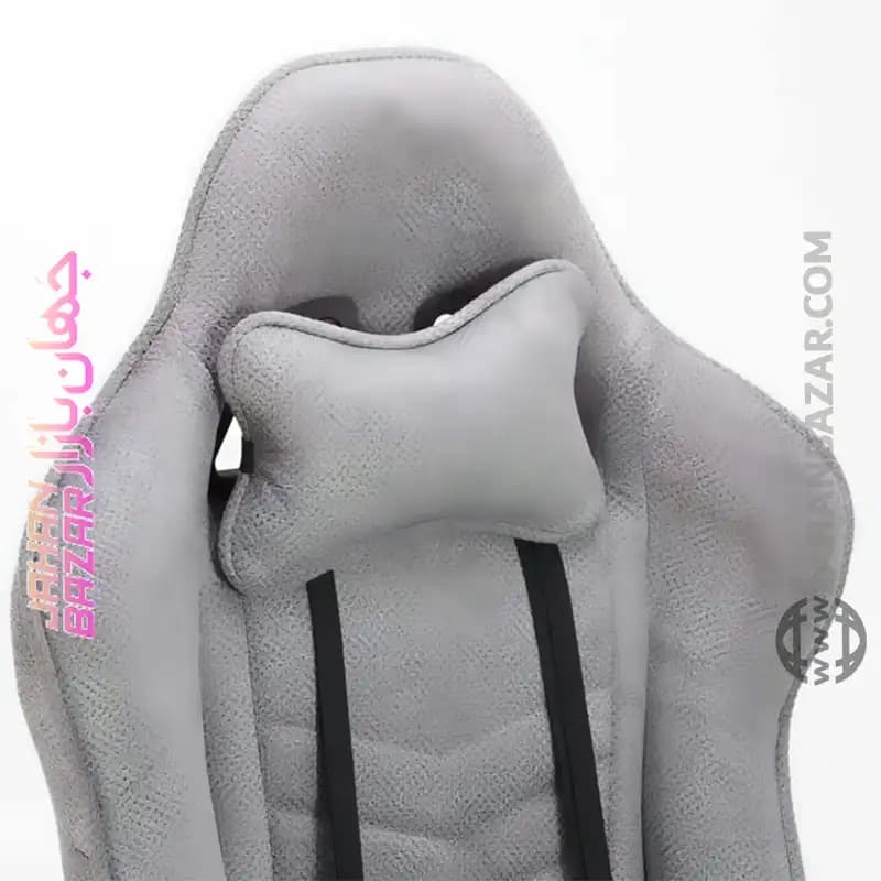 صندلی گیمینگ Renzo رنزو رویال مدل Fabric gray — تصویر ۳