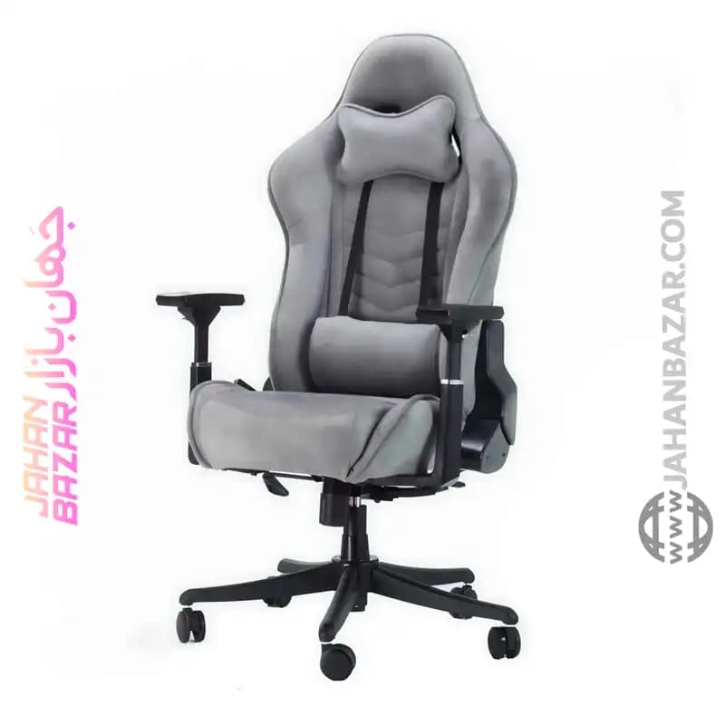 صندلی گیمینگ Renzo رنزو رویال مدل Fabric gray — تصویر ۶