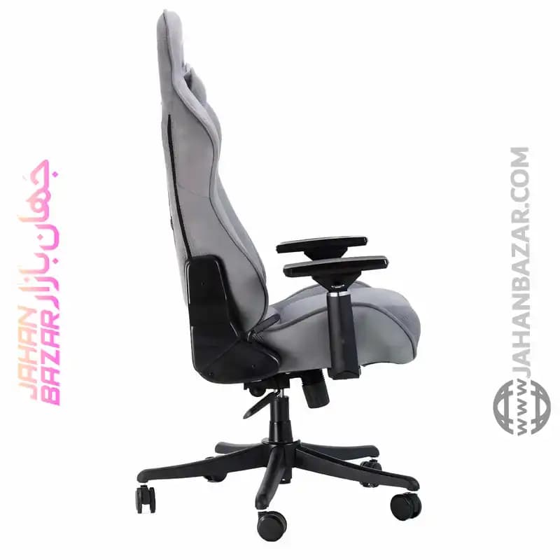 صندلی گیمینگ Renzo رنزو رویال مدل Fabric gray — تصویر ۷