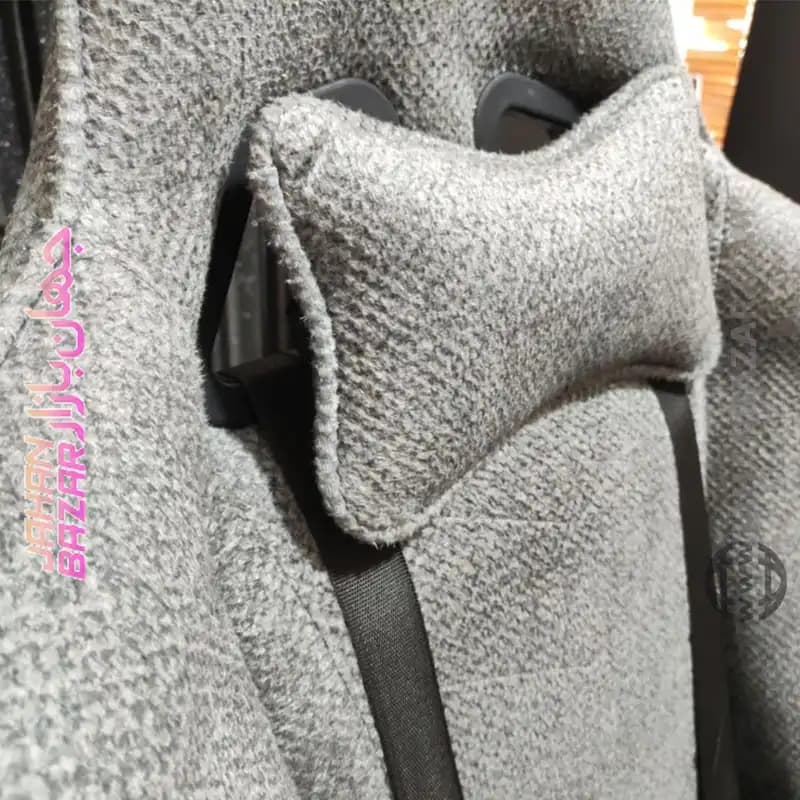 صندلی گیمینگ Renzo رنزو رویال مدل Fabric gray — تصویر ۵