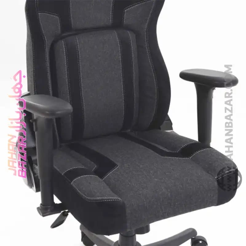 صندلی گیمینگ Renzo رنزو رویال مدل Dynamic FABRIC Black — تصویر ۵