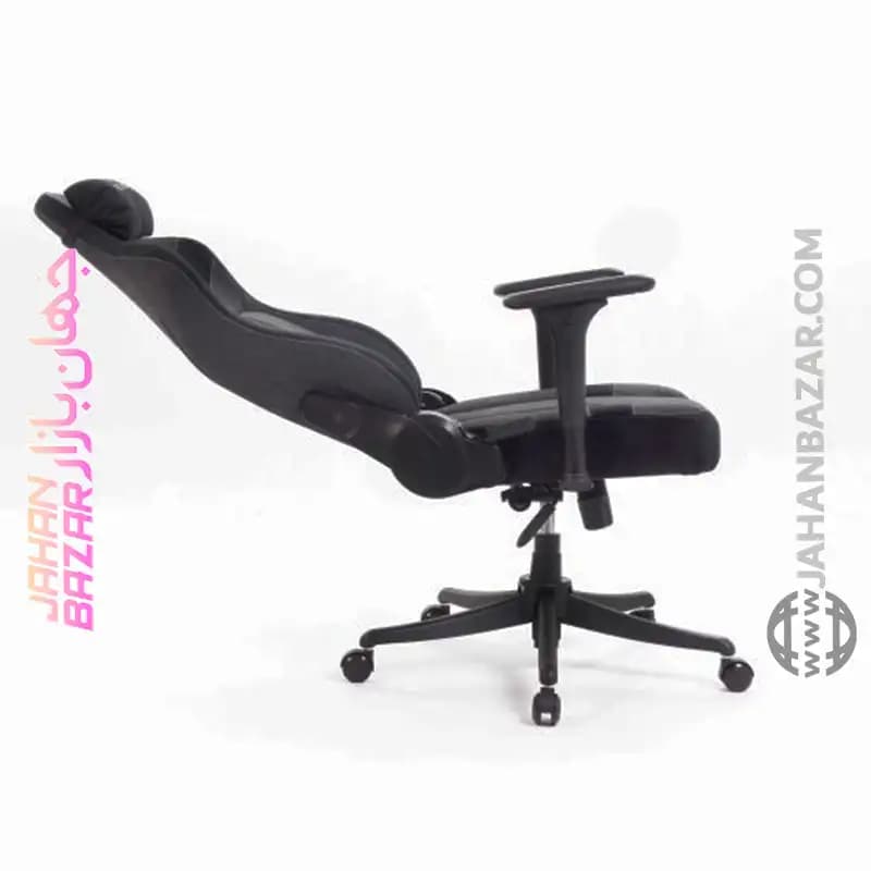 صندلی گیمینگ Renzo رنزو رویال مدل Dynamic FABRIC Black — تصویر ۶