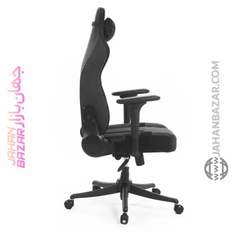 صندلی گیمینگ Renzo رنزو رویال مدل Dynamic FABRIC Black — تصویر ۸