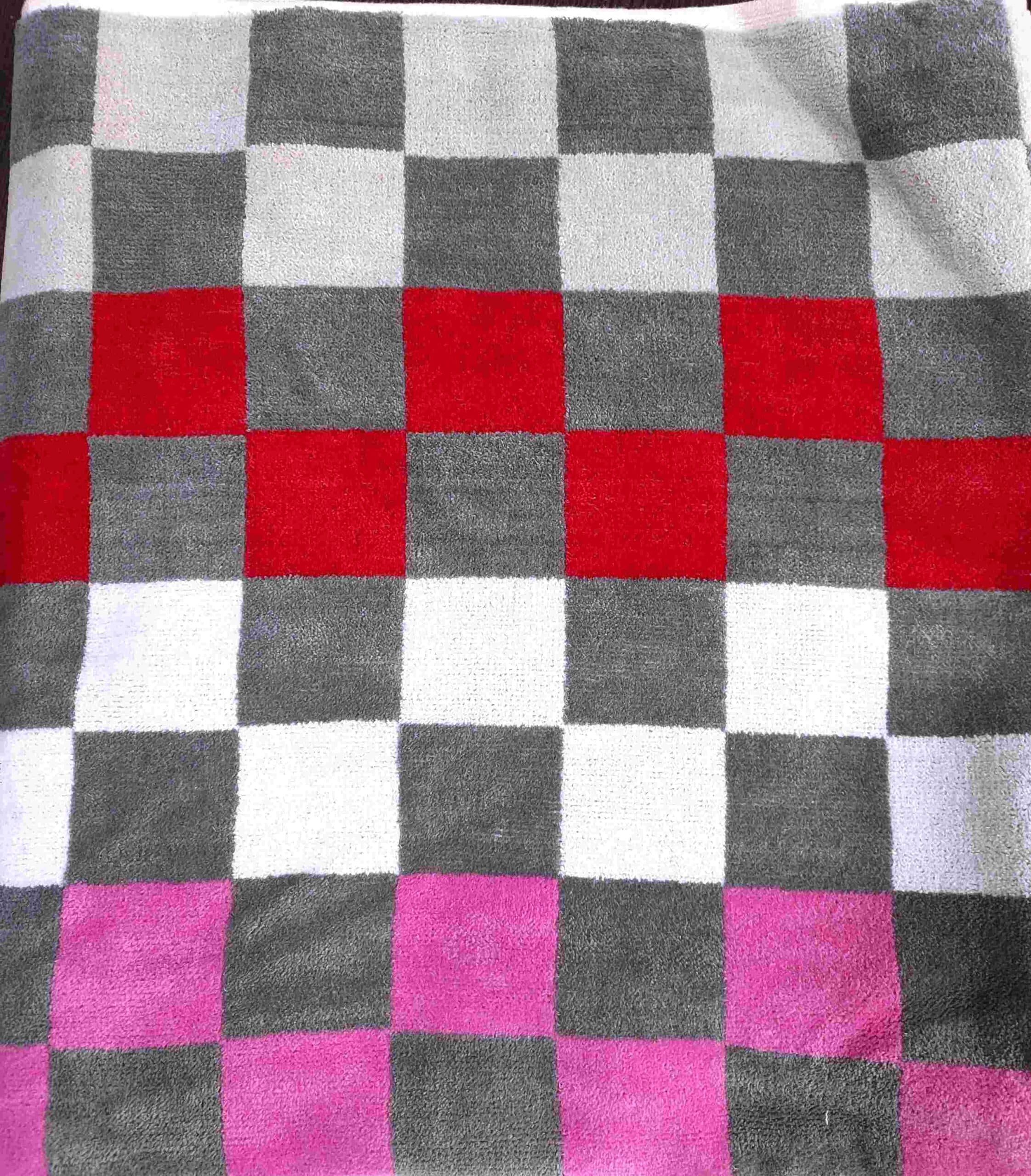 حوله استخری ماندگار طرح شطرنجی 70×130 — تصویر ۳