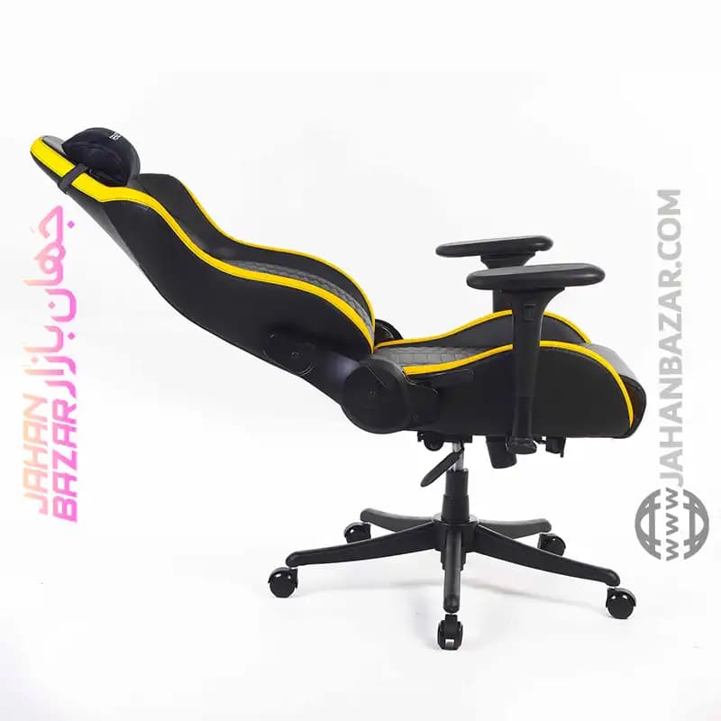 صندلی گیمینگ Renzo رنزو رویال مدل Royal Cyber Yellow — تصویر ۳
