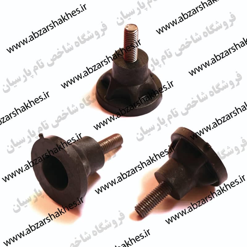 پایه پلاستیک کابینتی مشکی M8