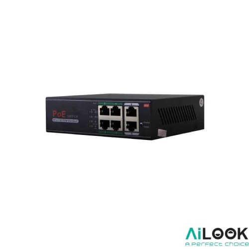 سوئیچ شبکه 4 پورت POE اسپادانا مدل HUM-PE460F-XL
