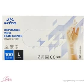 دستکش وینیل 100 عددی اینتکو(intco) — تصویر ۳