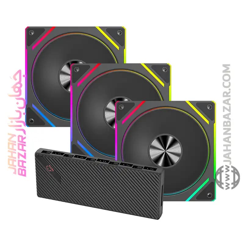 فن کیس گیمینگ تسکو مدل GfAN 310 Skadi Lumina