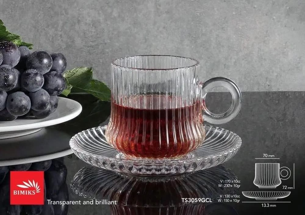 سرویس فنجان و نعلبکی پریمو