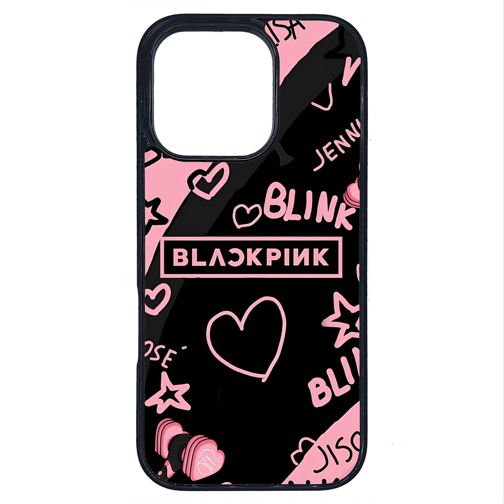 کاور طرح بلک پینک BLACK PINK کد G-211 مناسب برای گوشی موبایل اپل iPhone 16 Pro