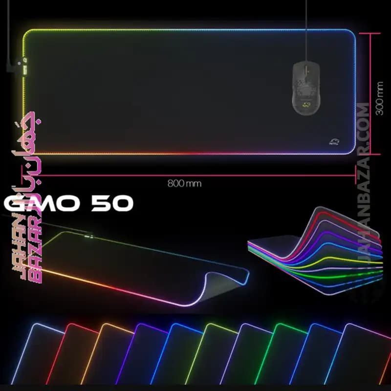 ماوس پد گیمینگ تسکو TSCO مدل GMO 50 — تصویر ۳