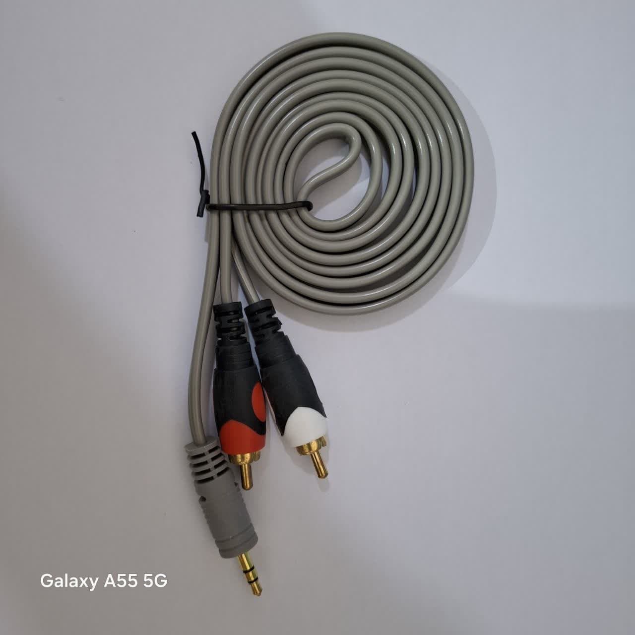 کابل انتقال صدا 1 به 2 AUX | AUX يک به دو آيو RCA 1 به 2