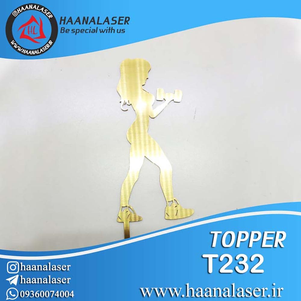 تاپر کیک بدنسازی کد 233 هانالیزر — تصویر ۲