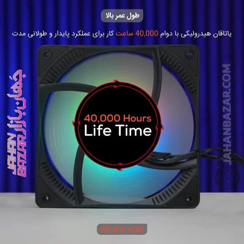 فن کیس گیمینگ تسکو مدل Skadi Storm GFan 100 — تصویر ۸