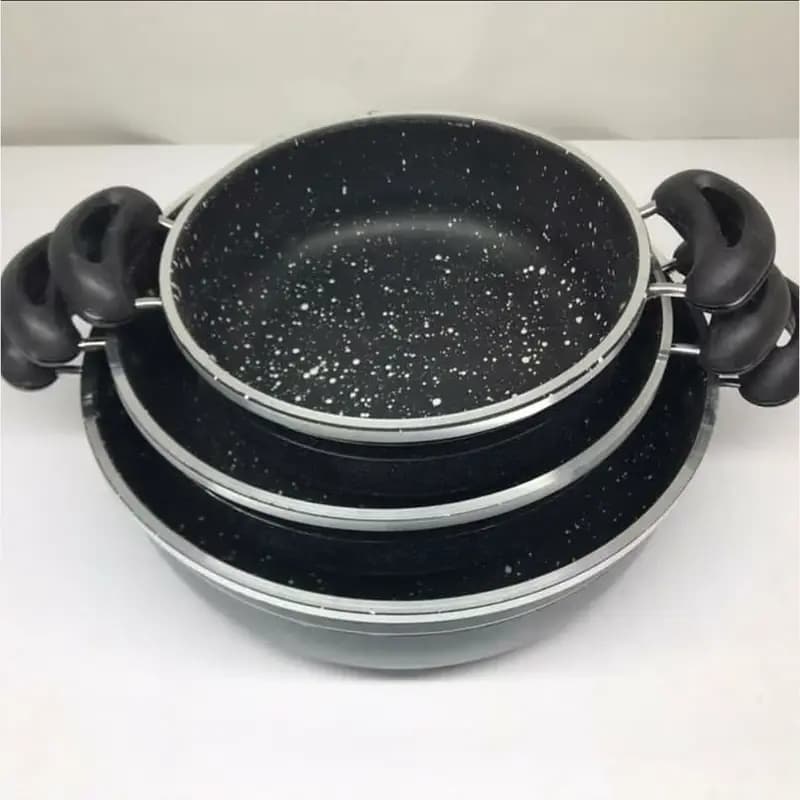 سرویس تابه 3پارچه دو دسته — تصویر ۴
