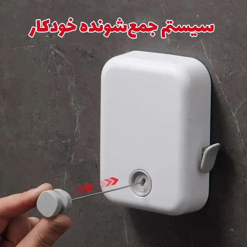 بند رخت آپارتمانی تاشو — تصویر ۲