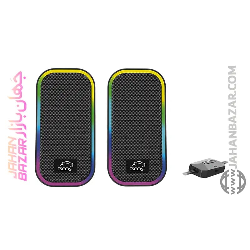 اسپیکر گیمینگ دو تکه تسکو TSCO مدل GS 2076 — تصویر ۲