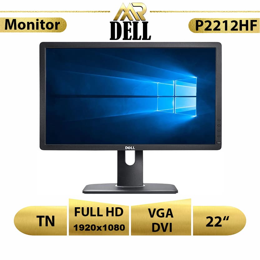 مانیتور استوک دل مدل P2212Hf سایز 22 اینچ