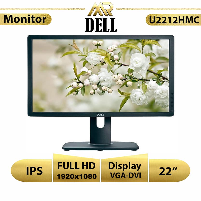 مانیتور استوک دل مدل U2212HMc سایز 22 اینچ