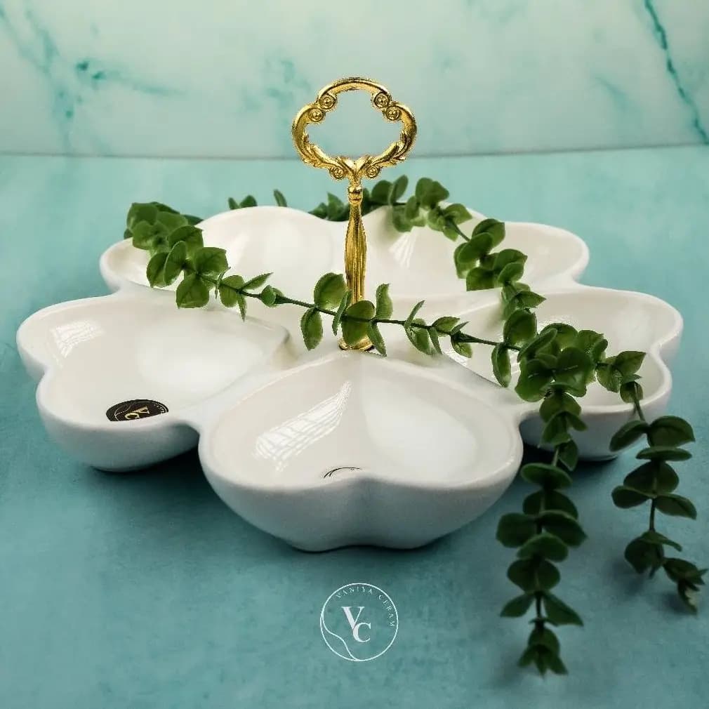 اردو خوری سرامیکی مدل قلبی