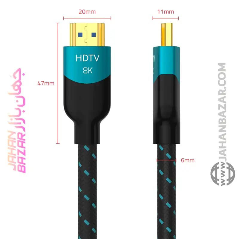 کابل HDMI تسکو TSCO مدل GHC71-8K — تصویر ۳