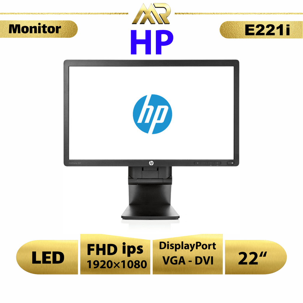 مانیتور استوک اچ پی E221i سایز 22 اینچ — تصویر ۴