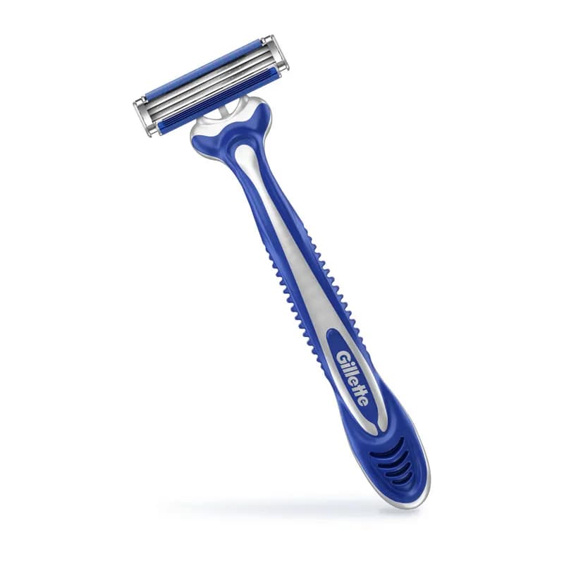 خود تراش ‏ژیلت مدل Blue3 مجموعه 2 عددی — تصویر ۲
