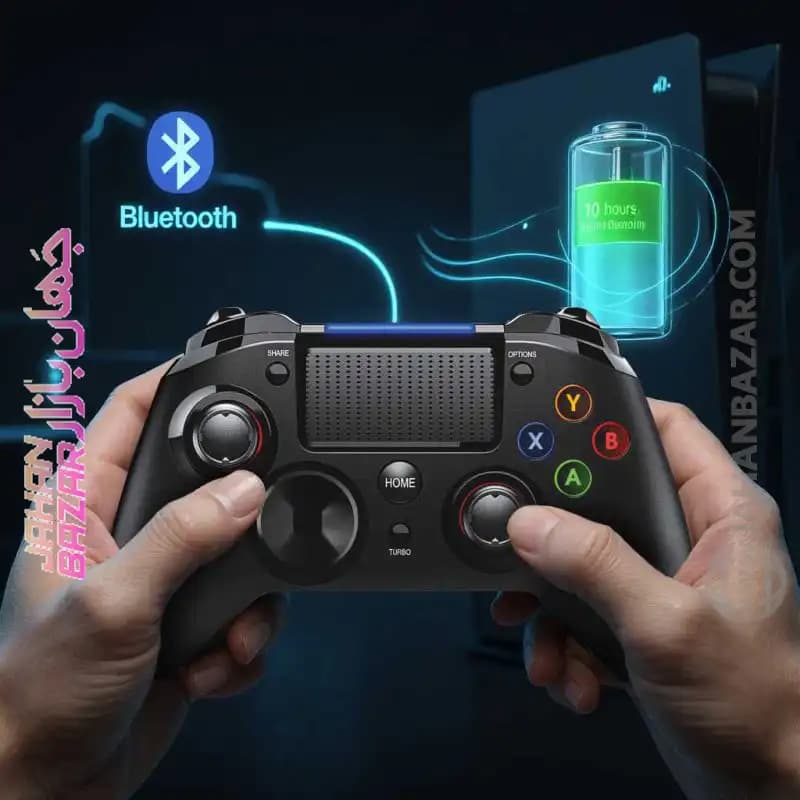 گیم پد وایرلس PS4 تسکو TSCO مدل TG 170W — تصویر ۷