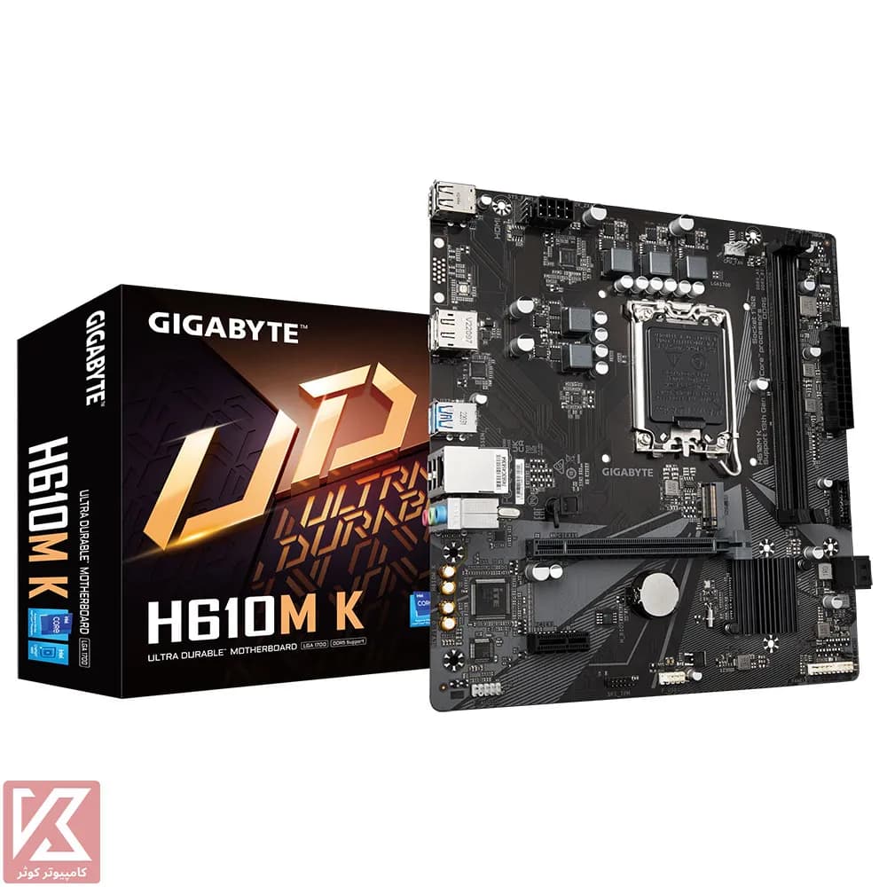 مادربرد گیگابایت H610M H DDR5 — تصویر ۷