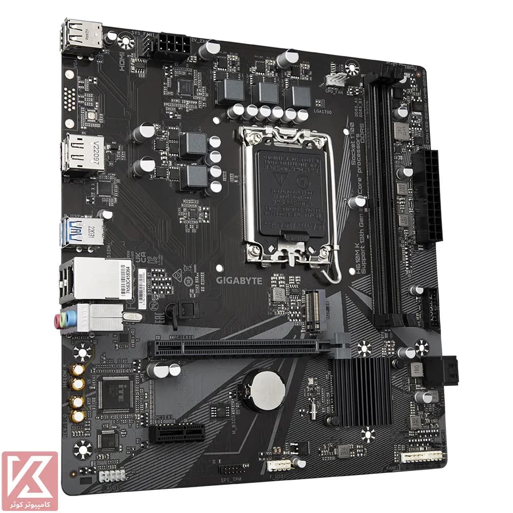 مادربرد گیگابایت H610M H DDR5 — تصویر ۹
