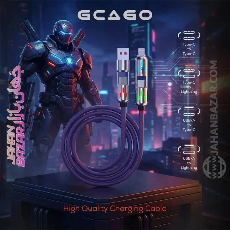 کابل شارژ گیمینگ تسکو TSCO مدل GCA 60 — تصویر ۸