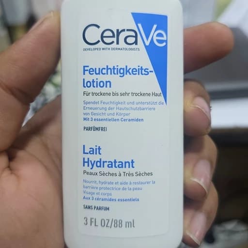 کرم مرطوب کننده سراوی اورجینال به ضمانت 88 میلی آبرسانی عمیق و 24 ساعته دارای هیالورونیک اسید و سرامید مرطوب‌کننده و آبرسان — تصویر ۳