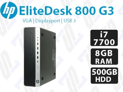 مینی کیس استوک مدل HP EliteDesk G3 800 Core i7 — تصویر ۴