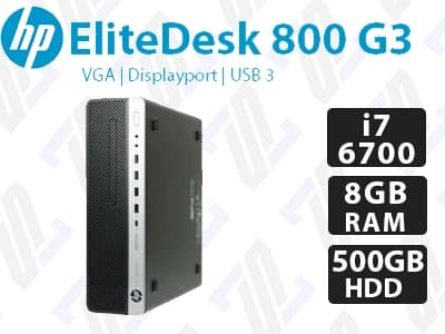 مینی کیس استوک مدل HP EliteDesk G3 800 Core i7 — تصویر ۳