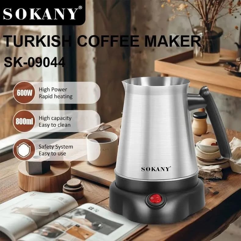 قهوه ساز سوکانی مدل SK09044 ظرفیت ۸۰۰ میلی‌لیتر