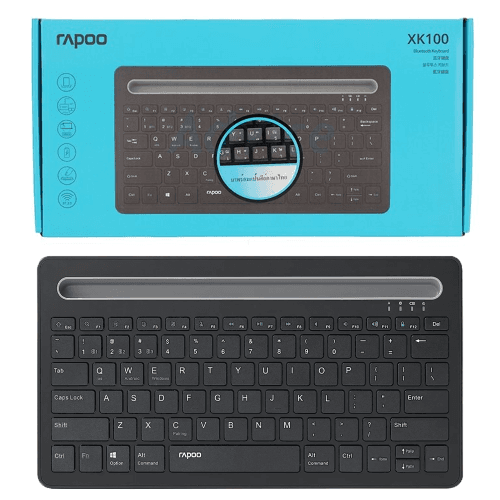 کیبورد بلوتوث رپو مدل RAPOO XK100 مشکی