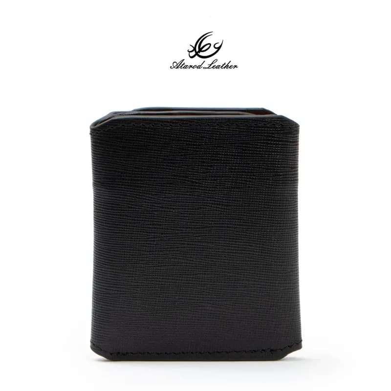 کیف پول چرم عطارد مدل چرم طبیعی کد K56 — تصویر ۵