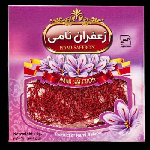 زعفران نگین ۱ گرم پاکتی نامی