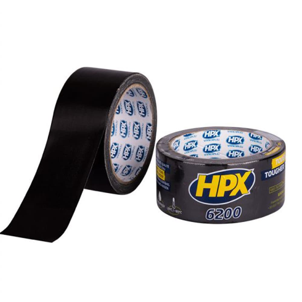چسب نواری برزنتی نخی مسلح قرمز اچ پی ایکس HPX 6200 Tougher tape 48mm x 25m — تصویر ۳