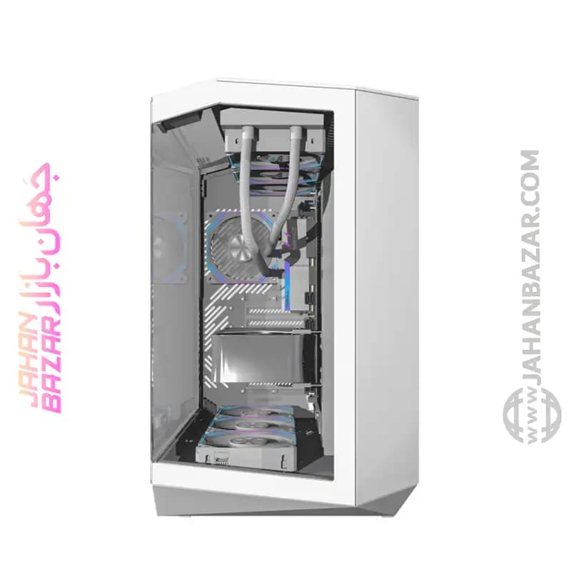 کیس کامپیوتر دارک فلش مدل DY470 ATX WH — تصویر ۴