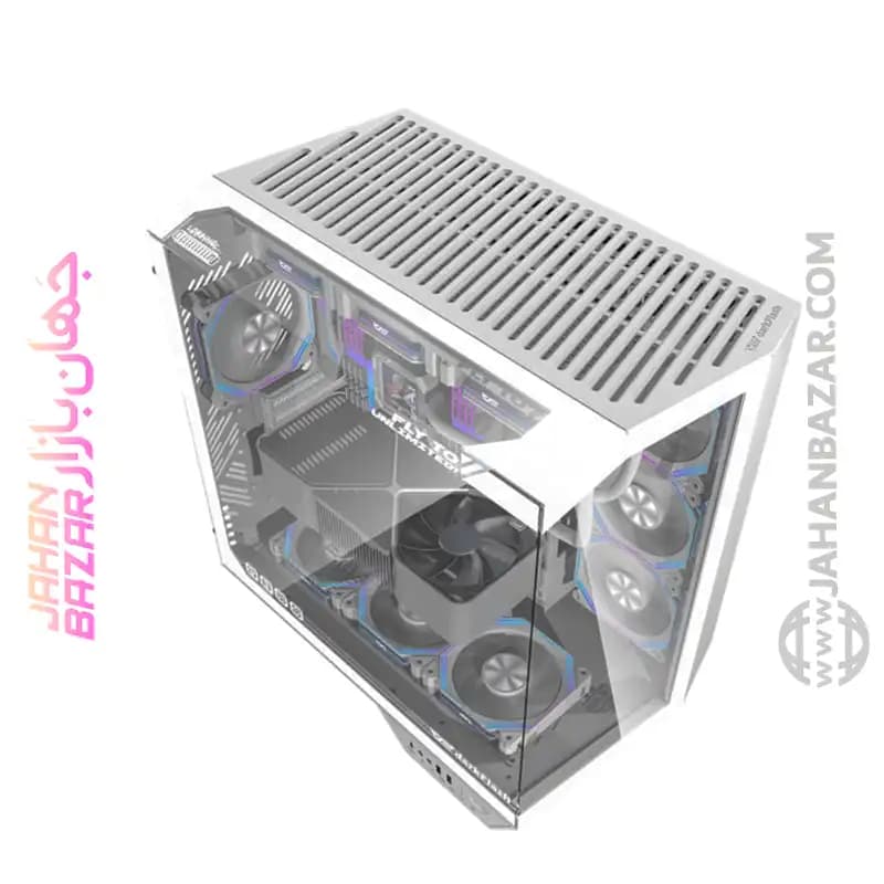 کیس کامپیوتر دارک فلش مدل DY470 ATX WH — تصویر ۸