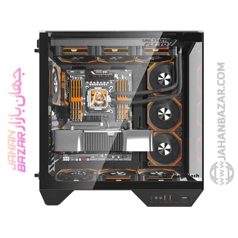 کیس کامپیوتر دارک فلش مدل DY470 ATX — تصویر ۶