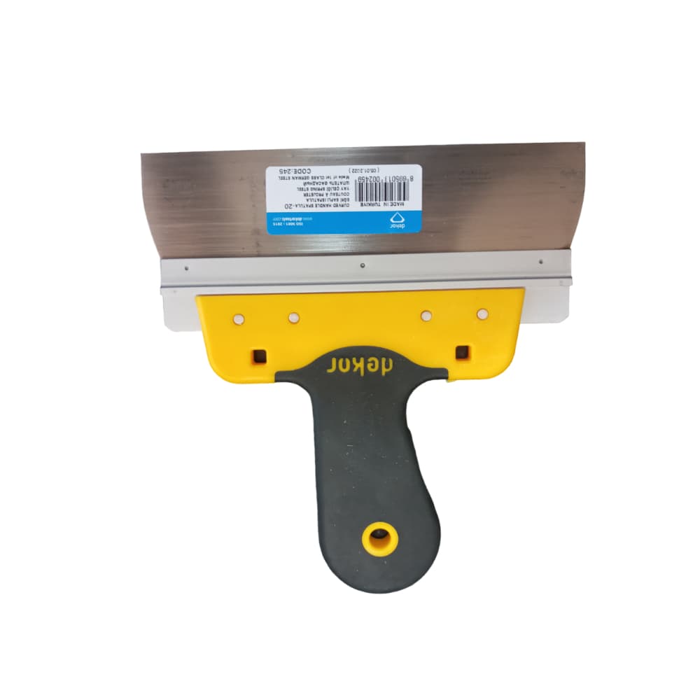 لیسه دسته پلاستیکی برند دکور کد 245 طول 20 سانتی متری- Dekor Curved Handle Spatula code 245