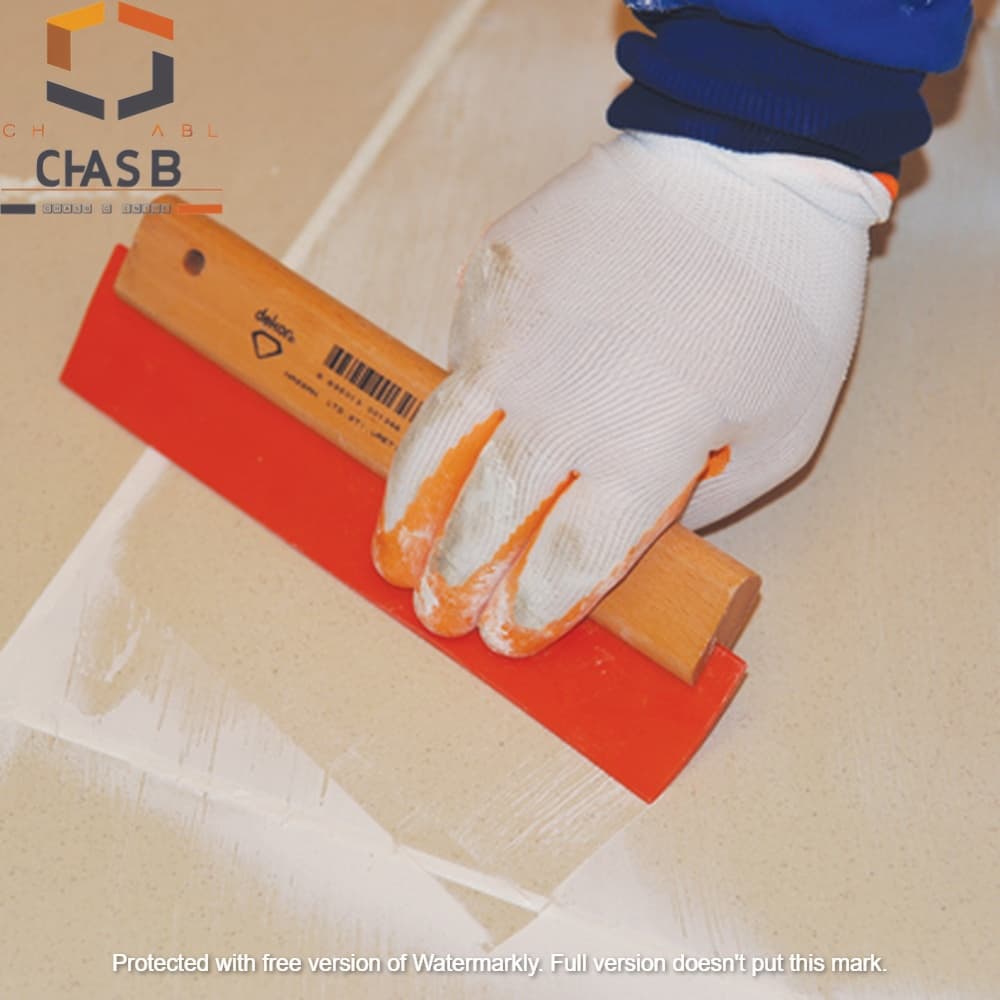 لیسه دسته چوبی ژلهای قرمز طول 20 سانتی متر کد 133- Dekor Grout Cleaner Wooden Handle Code 133 — تصویر ۶