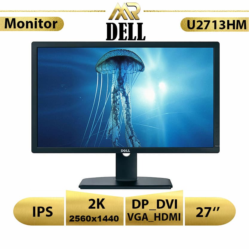 مانیتور استوک دل مدل U2713HM سایز27 اینچ